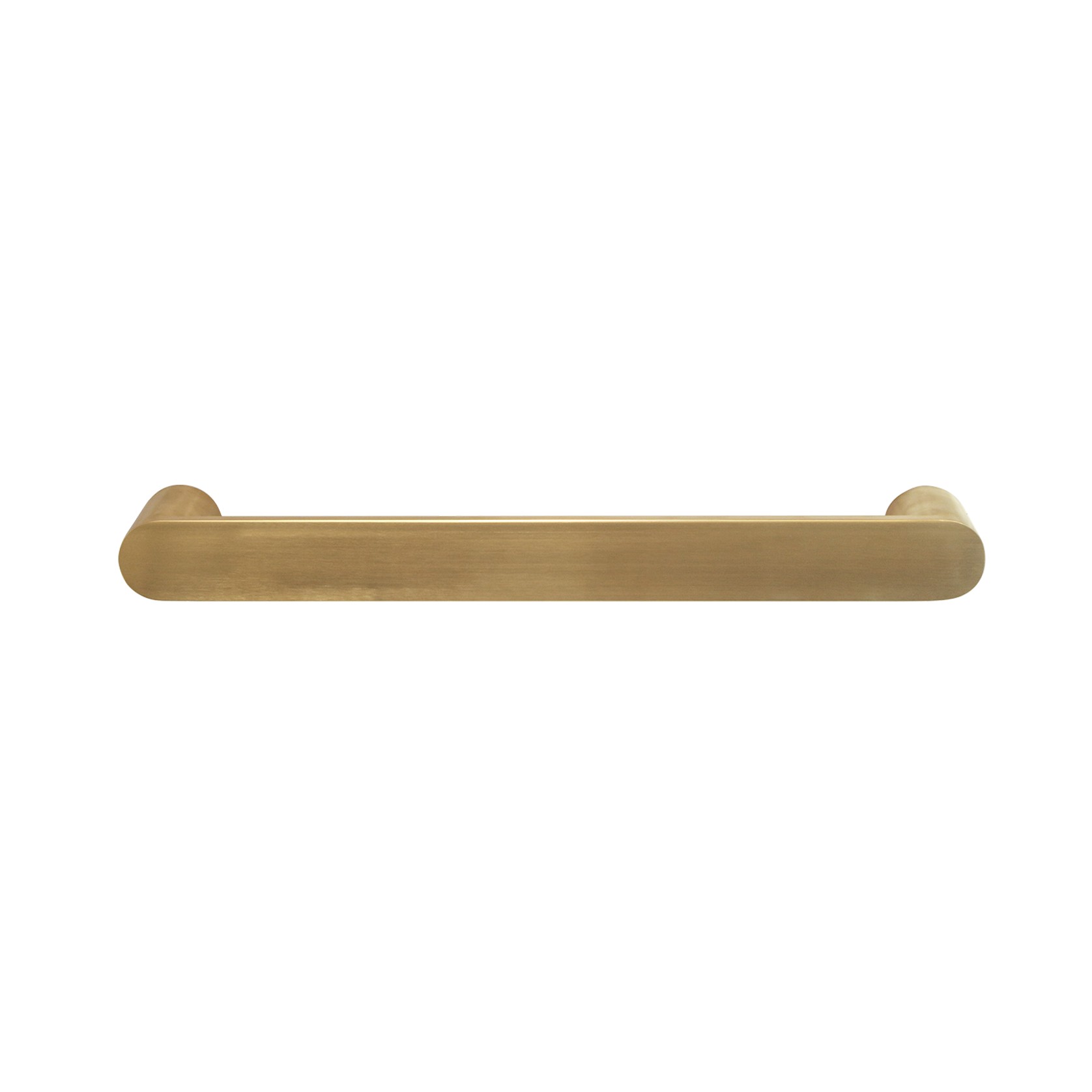 Towel Rail Single Bar Round 12V 500mm Brushed Gold gallery detail image