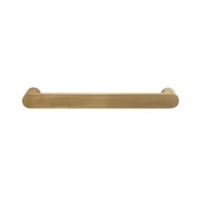 Towel Rail Single Bar Round 12V 500mm Brushed Gold gallery detail image