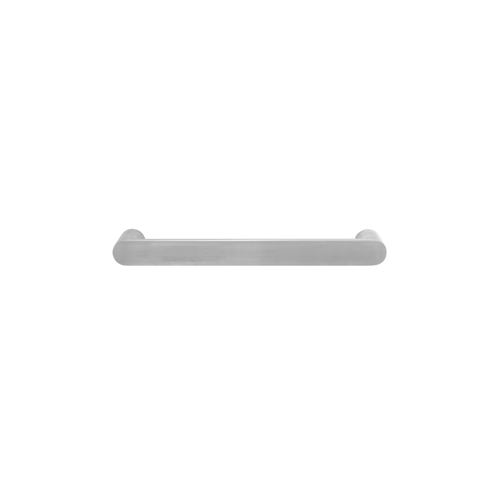 Towel Rail Single Bar Round 12V 500mm Brushed Stainless gallery detail image