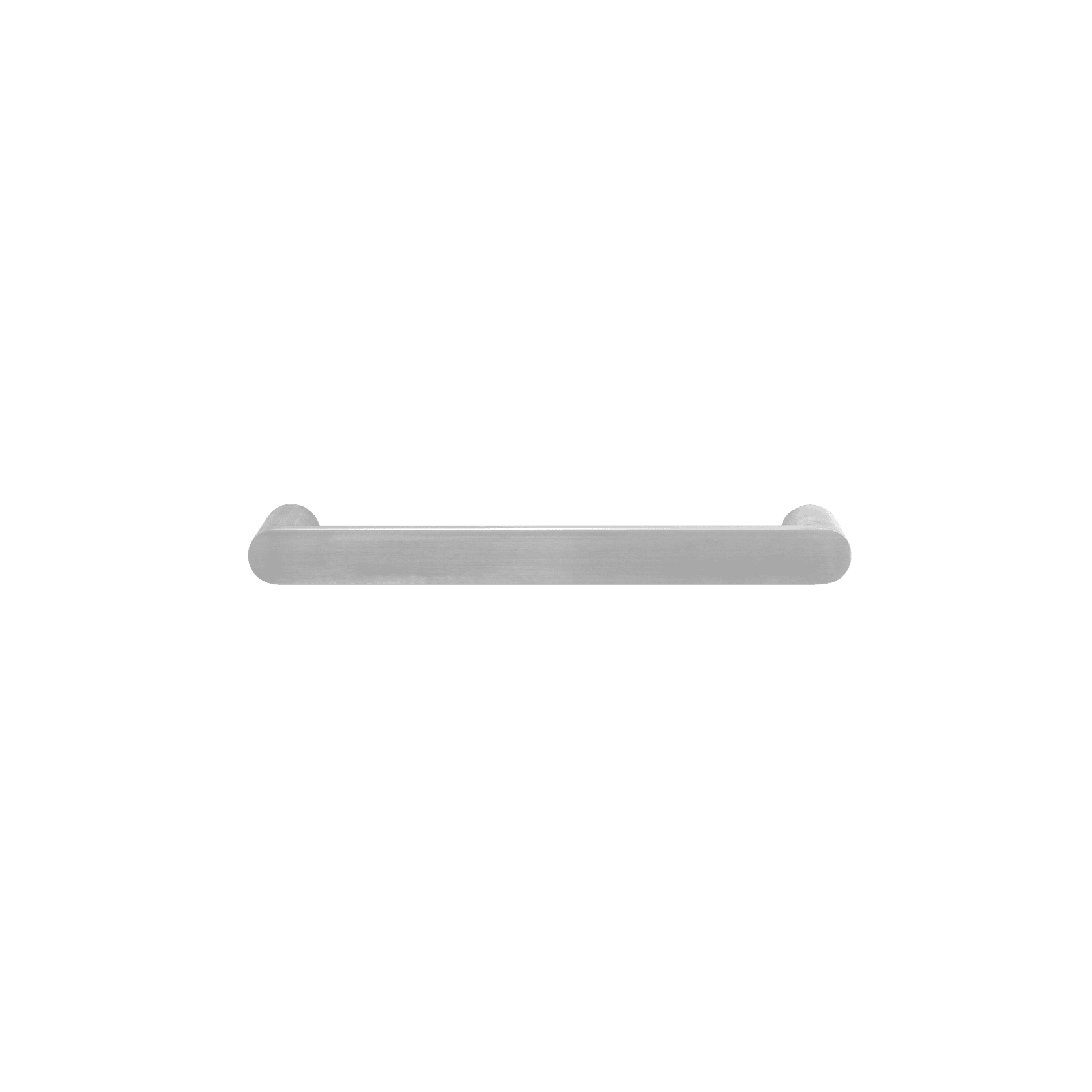 Towel Rail Single Bar Round 12V 500mm Brushed Stainless gallery detail image