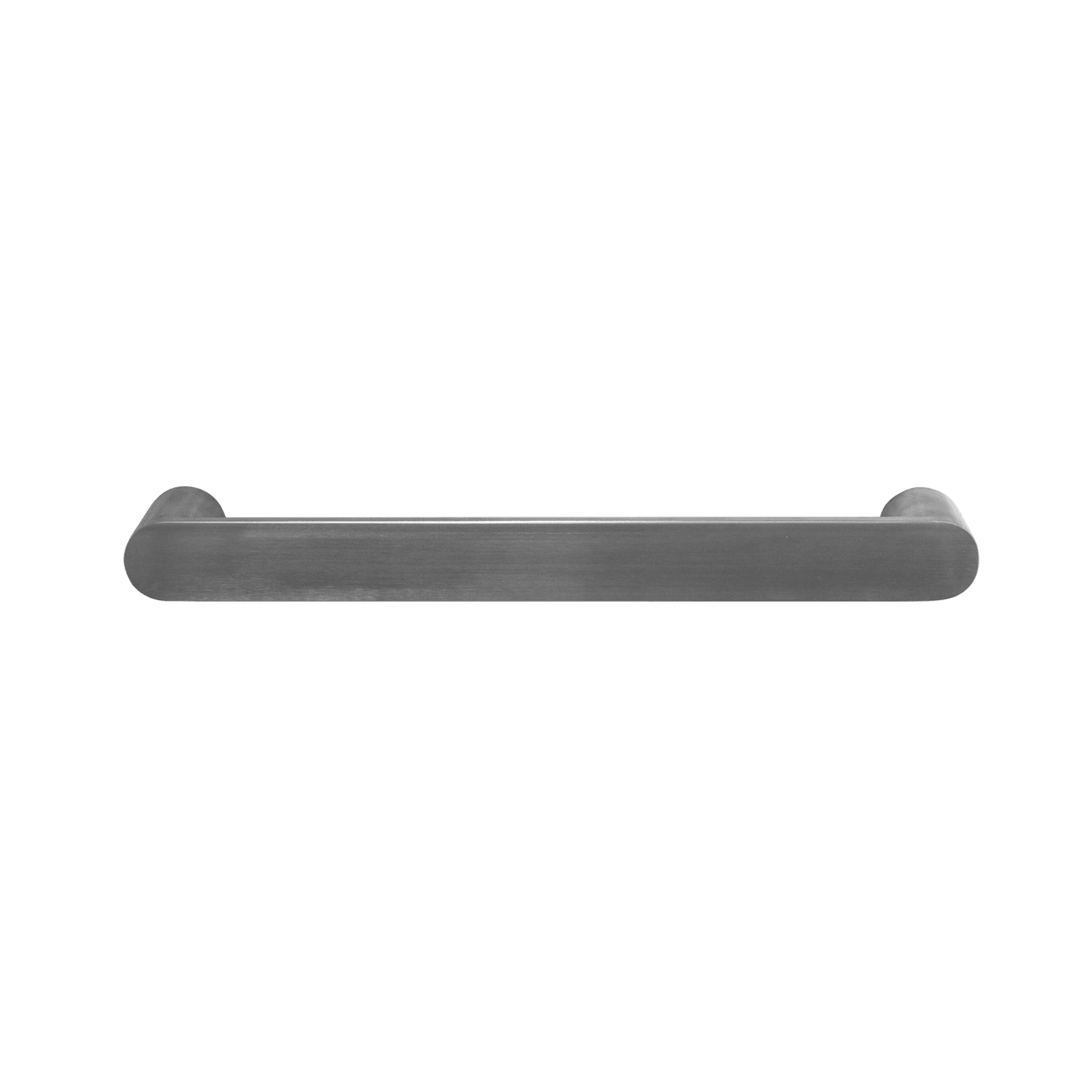 Towel Rail Single Bar Round 12V 500mm Gun Metal gallery detail image