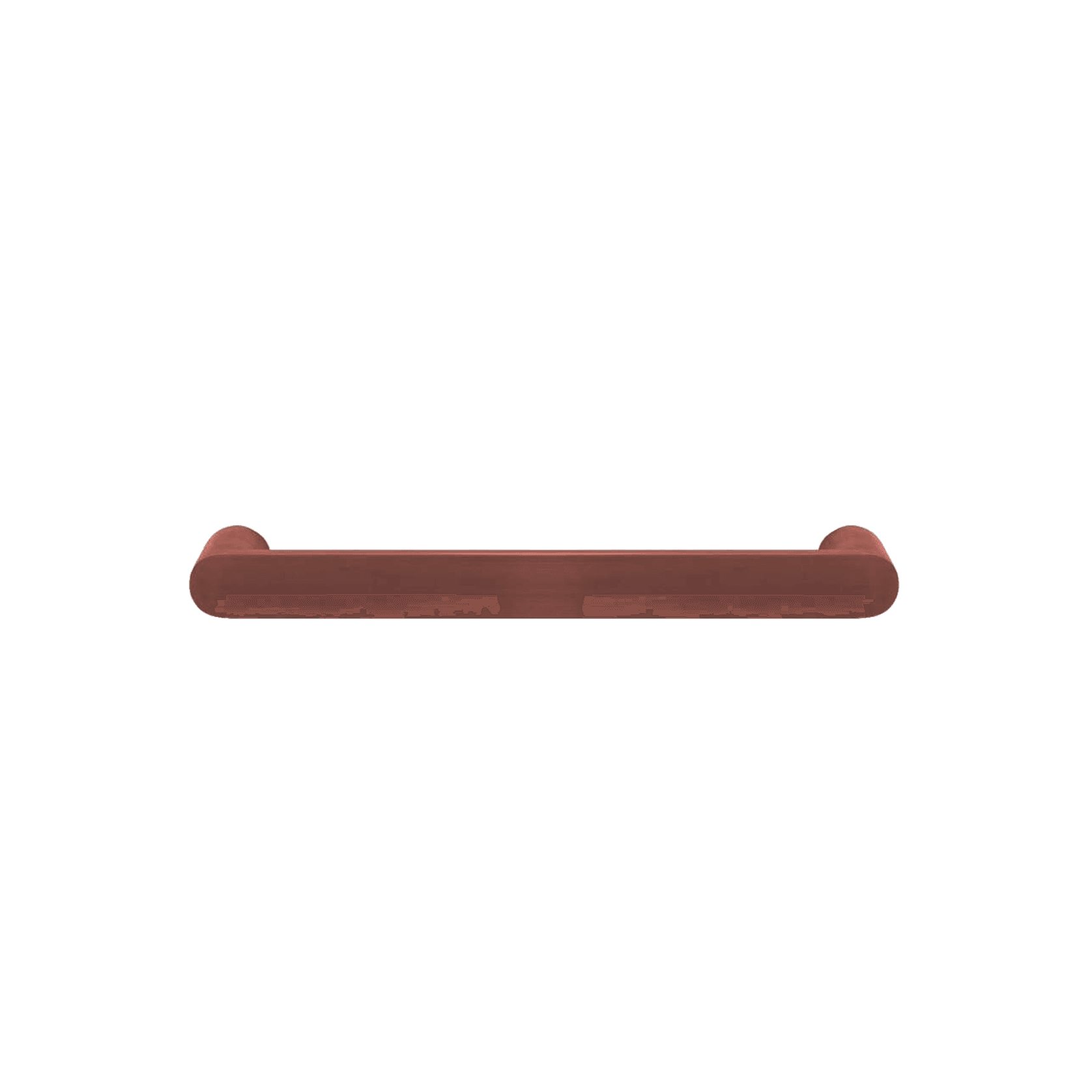 Towel Rail Single Bar Round 12V 650mm Brushed Copper gallery detail image