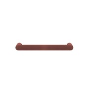 Towel Rail Single Bar Round 12V 650mm Brushed Copper gallery detail image