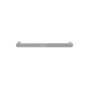 Towel Rail Single Bar Round 12V 650mm Brushed Stainless gallery detail image