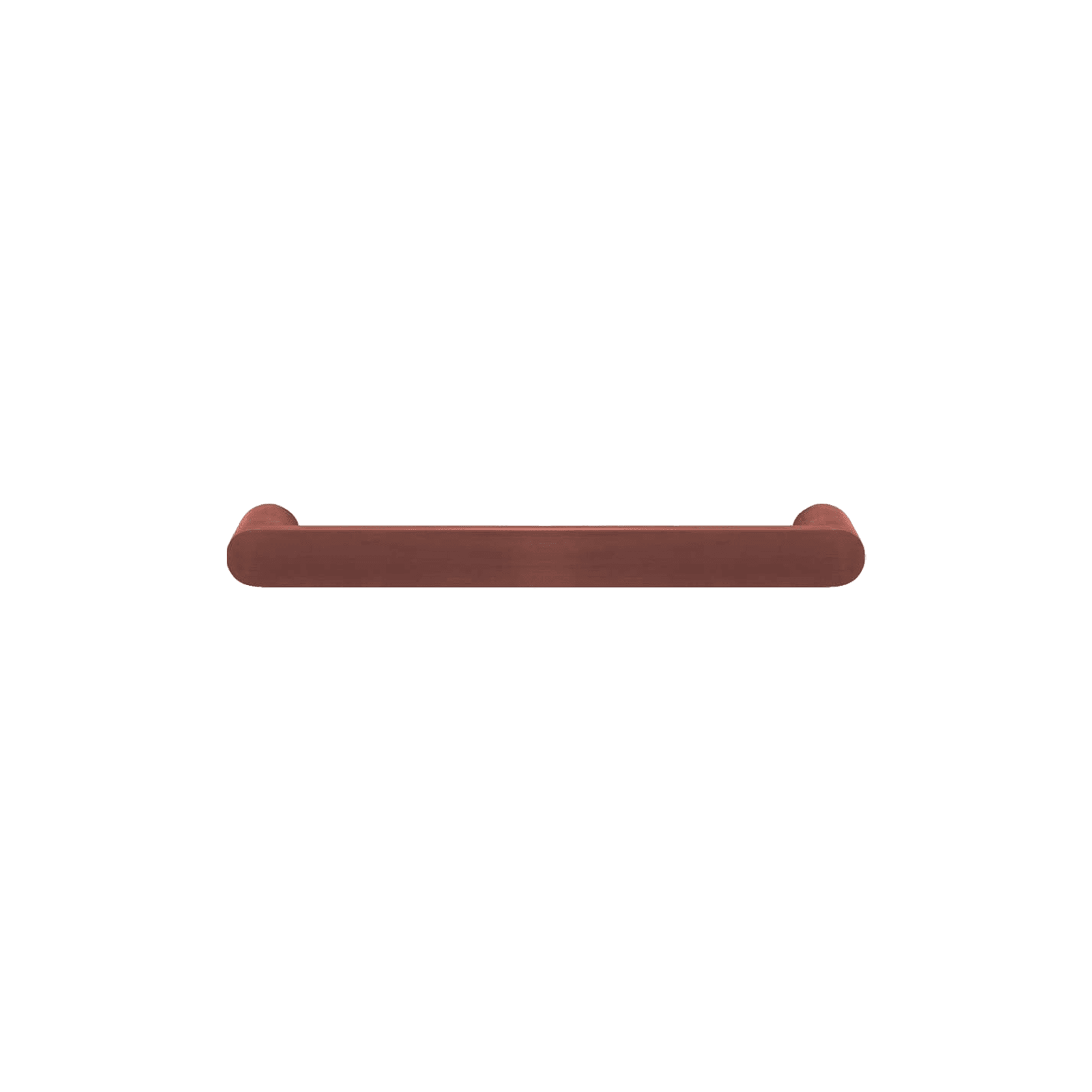 Towel Rail Single Bar Round 12V 850mm Brushed Copper gallery detail image