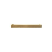 Towel Rail Bar Square 12V 500mm Brushed Gold gallery detail image