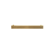 Towel Rail Bar Square 12V 500mm Brushed Gold gallery detail image