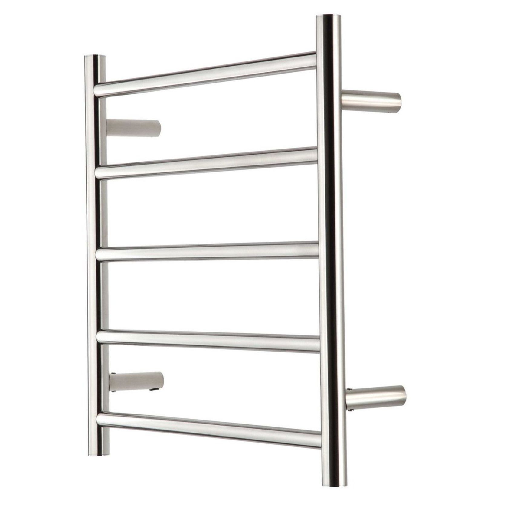 R Series Round Towel Warmer 5 Rail Stainless Steel High Polish gallery detail image