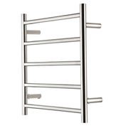 R Series Round Towel Warmer 5 Rail Stainless Steel High Polish gallery detail image
