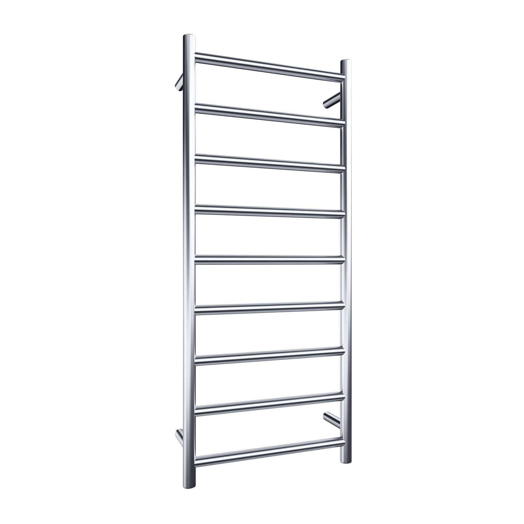 Evoke 9-Bar Heated Towel Rail Chrome 450mm gallery detail image