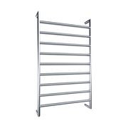 Luna 9-Bar Heated Towel Rail Chrome 600mm gallery detail image