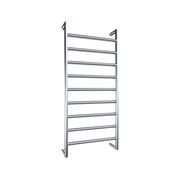 Luna 9-Bar Heated Towel Rail Chrome 450mm gallery detail image