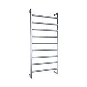 Luna 9-Bar Heated Towel Rail Chrome 450mm gallery detail image