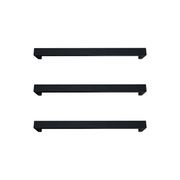 Largo Square Heated Towel Rail - 432mm gallery detail image