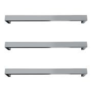 Largo Square Heated Towel Rail - 432mm gallery detail image
