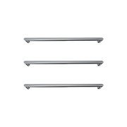 Toro Round Heated Towel Rail - 632mm gallery detail image