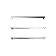 Toro Round Heated Towel Rail - 632mm gallery detail image