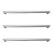 Toro Round Heated Towel Rail - 432mm gallery detail image