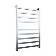 Tempo 9-Bar Heated Towel Rail Chrome 600mm gallery detail image