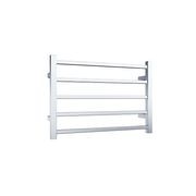 Quadro 5-Bar Heated Towel Rail - 600mm gallery detail image