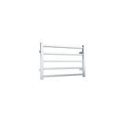 Quadro 5-Bar Heated Towel Rail - 600mm gallery detail image