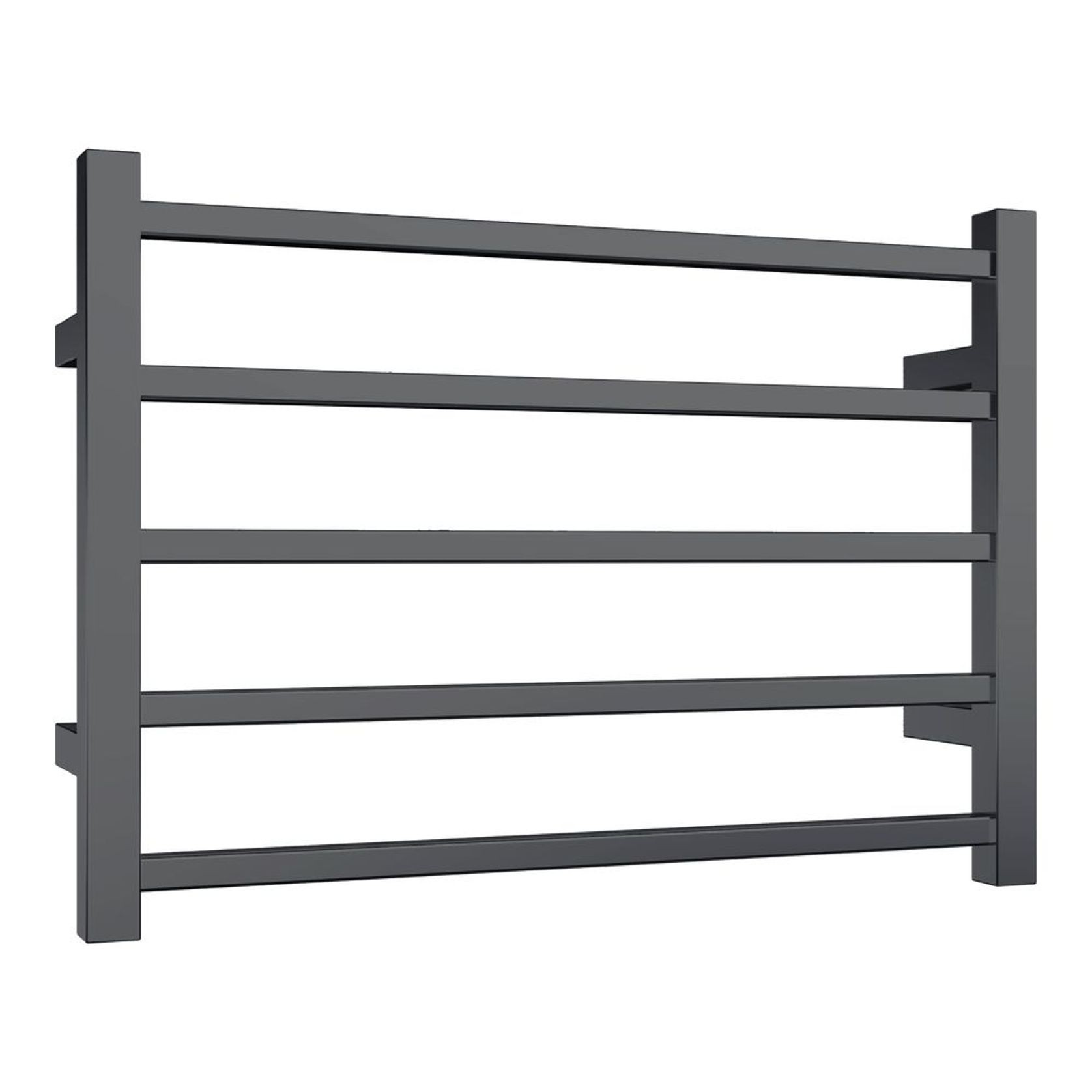 Quadro 5-Bar Heated Towel Rail - 600mm gallery detail image