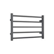 Quadro 5-Bar Heated Towel Rail - 600mm gallery detail image