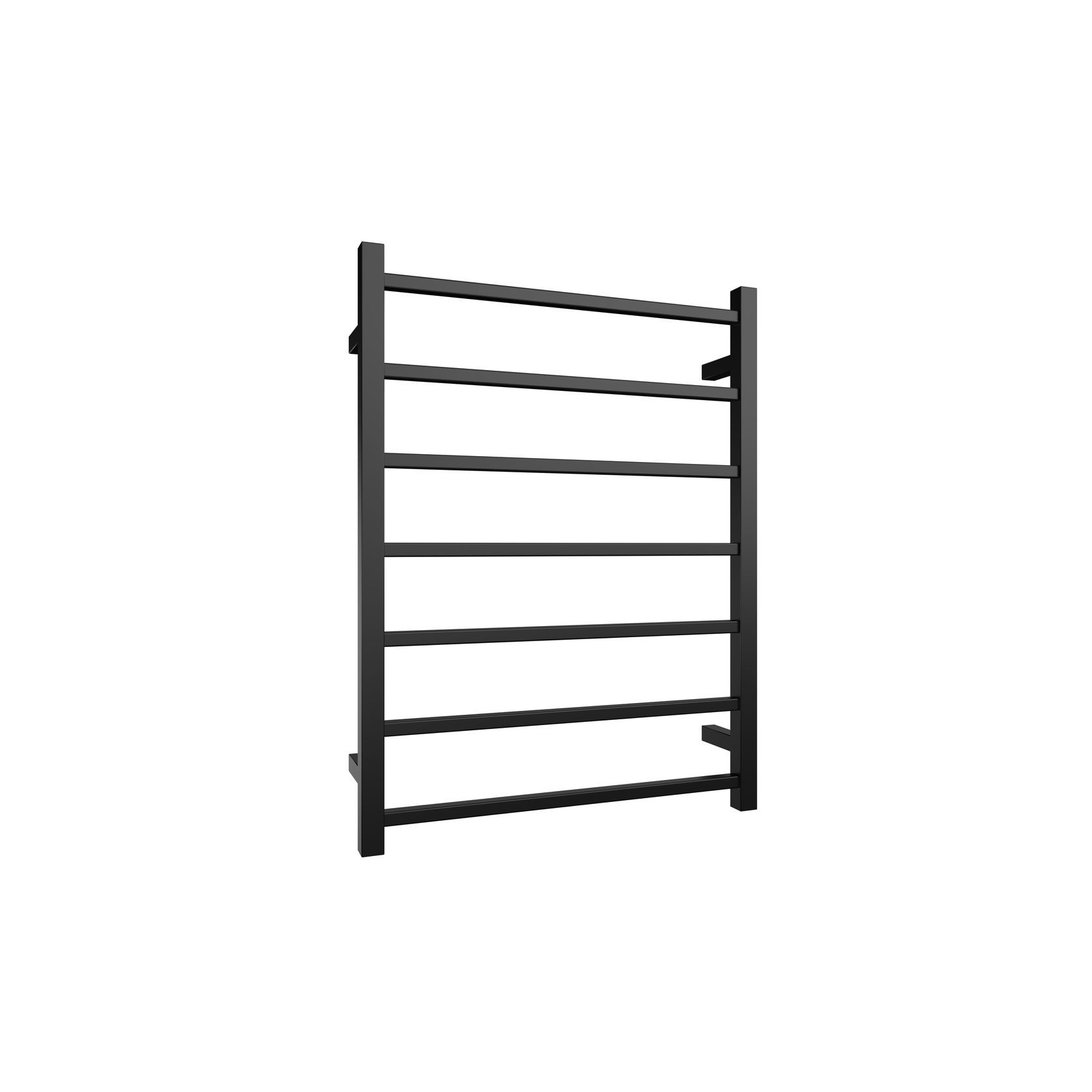 Quadro 7-Bar Heated Towel Rail - 600mm gallery detail image