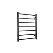 Quadro 7-Bar Heated Towel Rail - 600mm gallery detail image