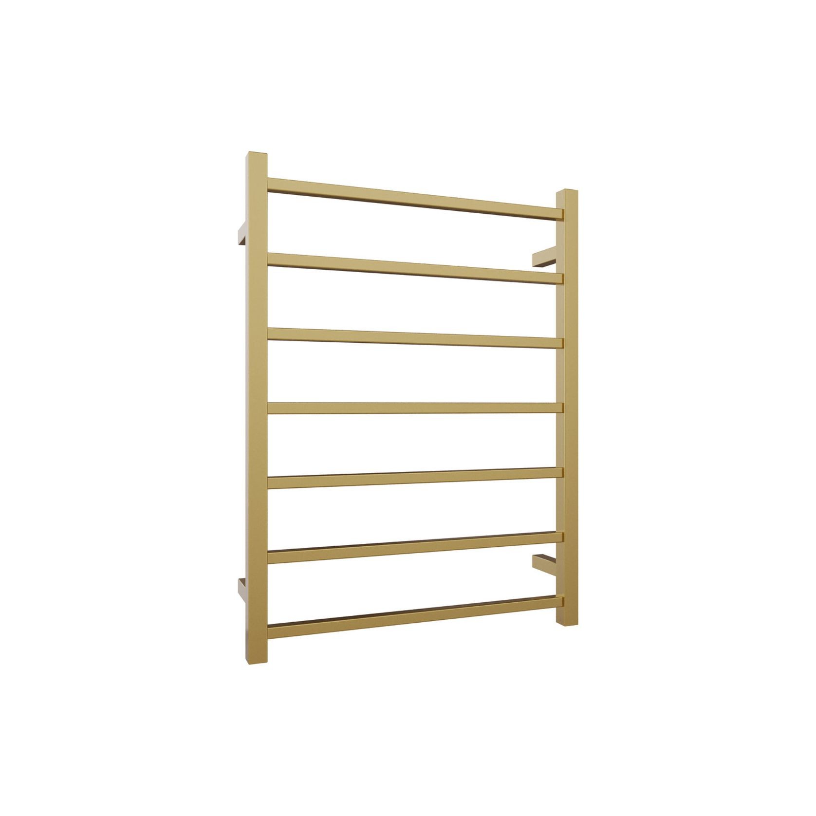 Quadro 7-Bar Heated Towel Rail - 450mm gallery detail image