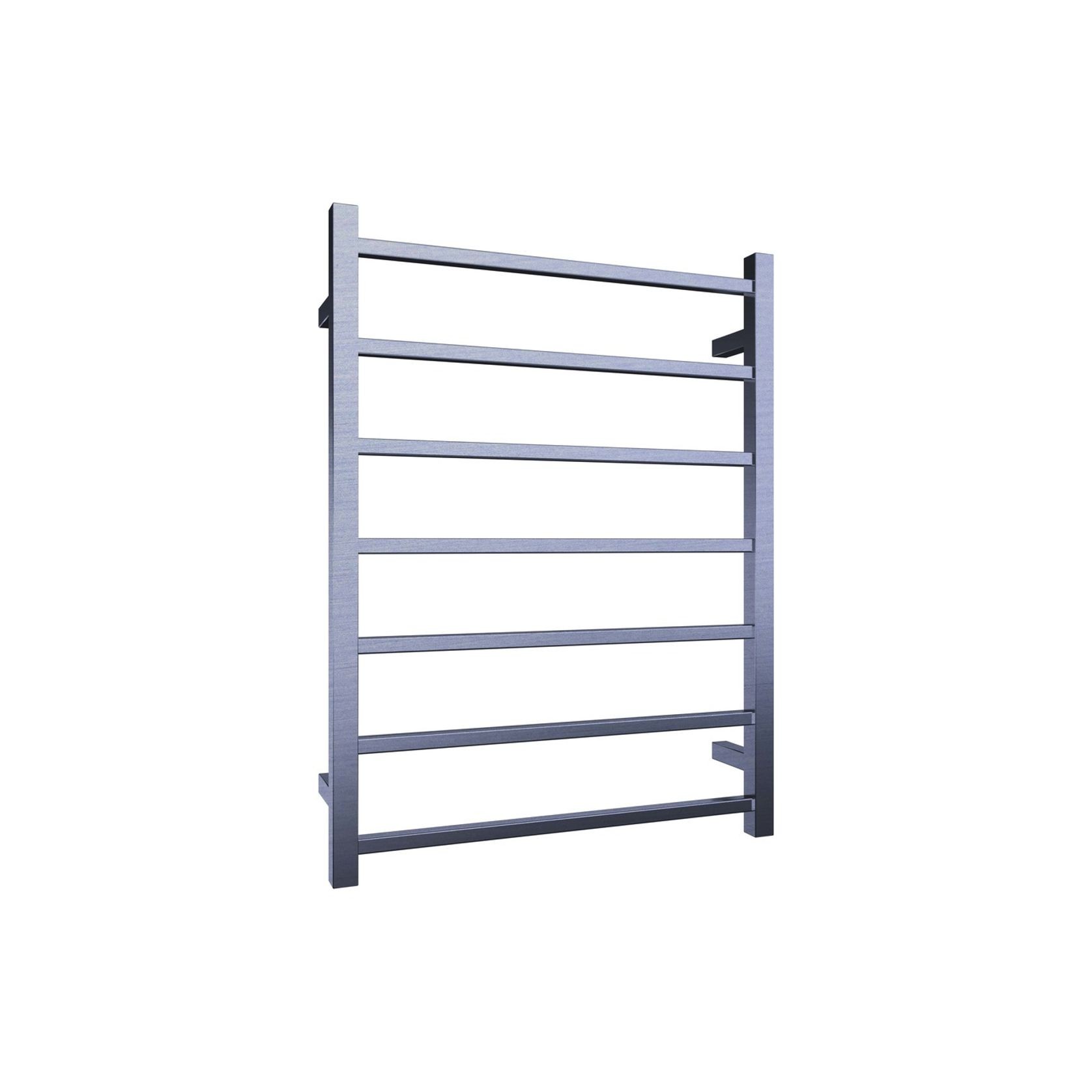 Quadro 7-Bar Heated Towel Rail - 600mm gallery detail image