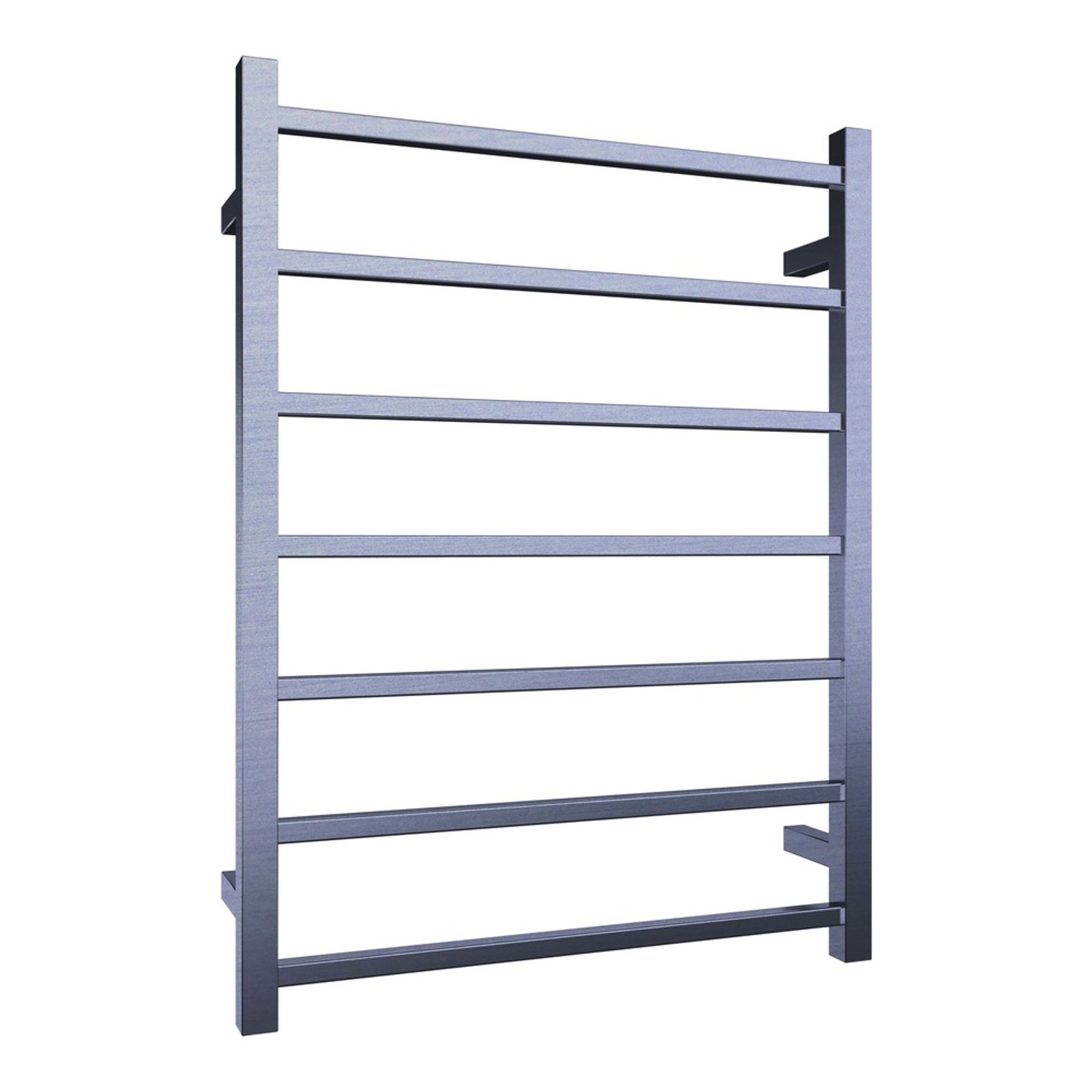 Quadro 7-Bar Heated Towel Rail - 600mm gallery detail image