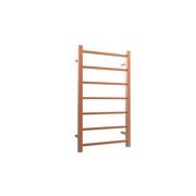 Quadro 7-Bar Heated Towel Rail - 450mm gallery detail image