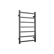 Quadro 7-Bar Heated Towel Rail - 450mm gallery detail image