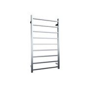 Quadro 9-Bar Heated Towel Rail Chrome 600mm gallery detail image