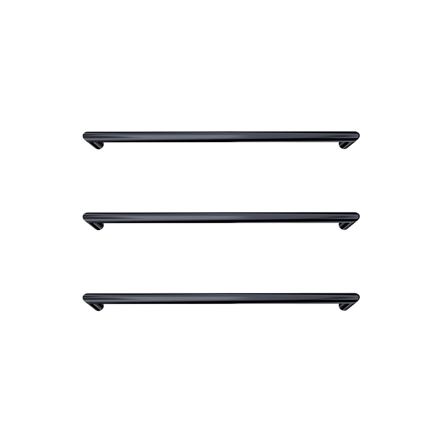 Toro Round Heated Towel Rail - 832mm gallery detail image