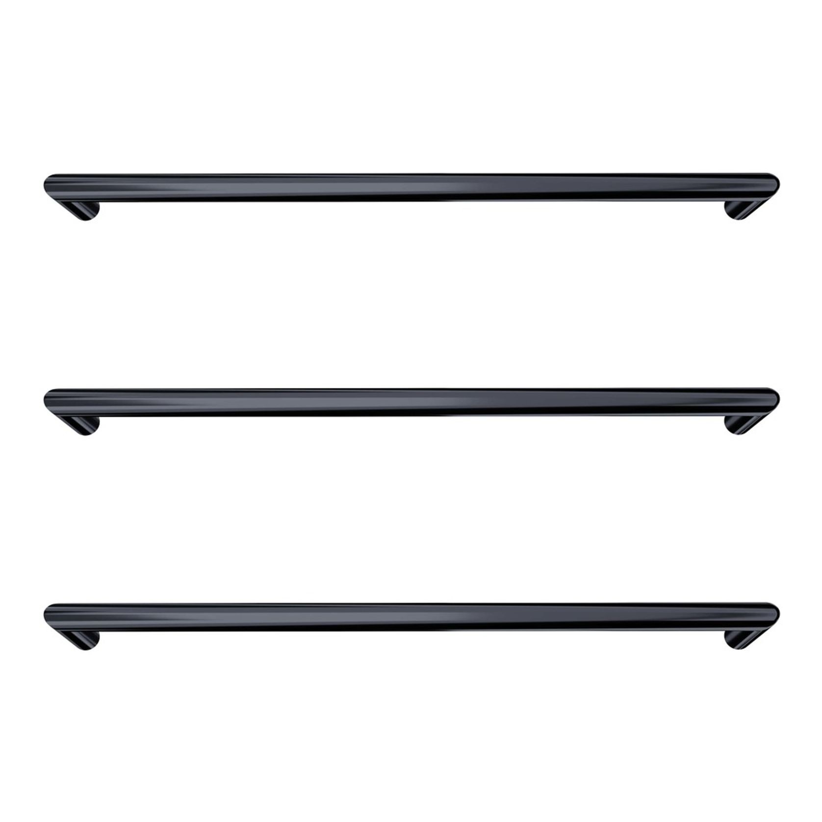 Toro Round Heated Towel Rail - 832mm gallery detail image