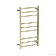 Tube 9 Bar Heated Towel Ladder 90 X 50cm gallery detail image