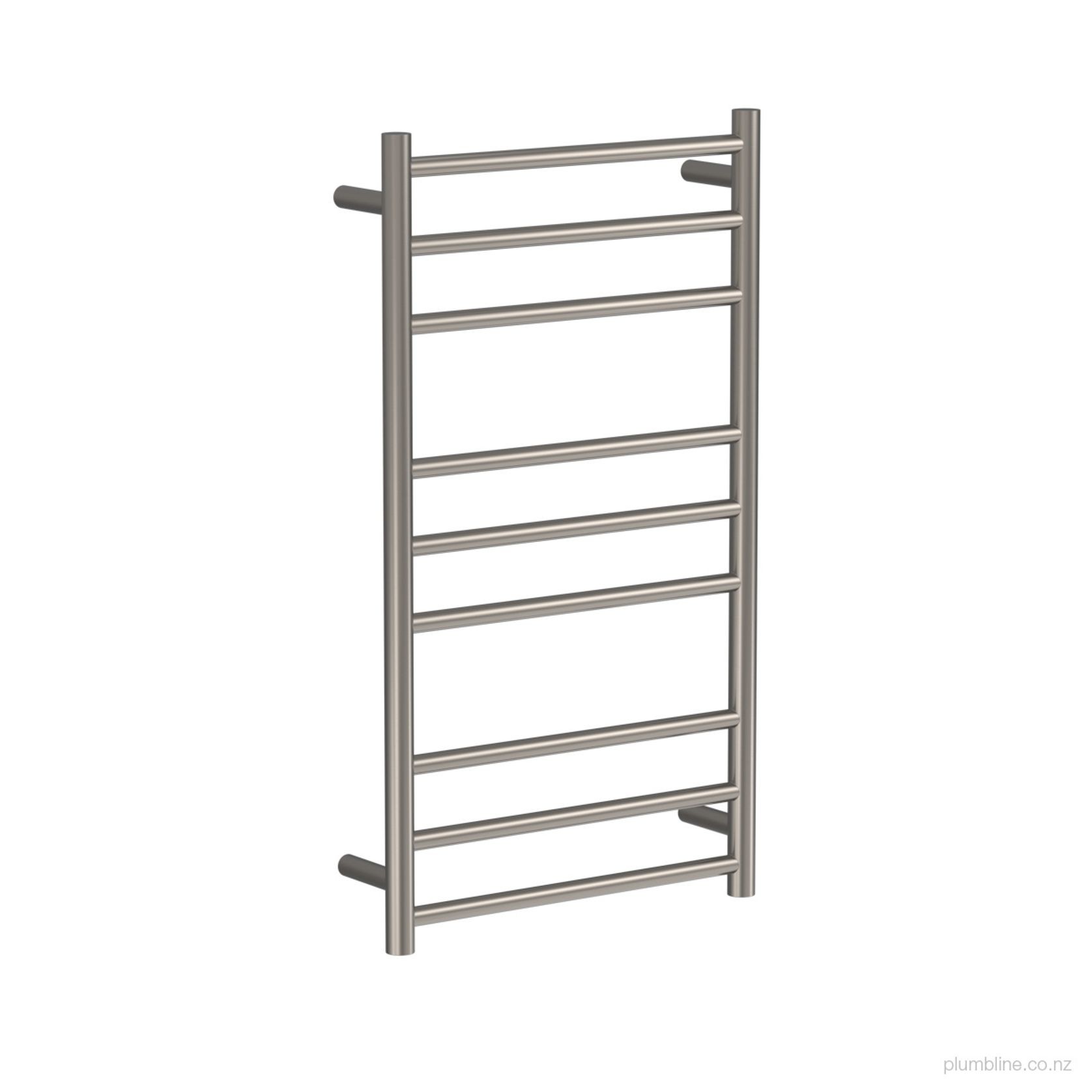 Tube 9 Bar Heated Towel Ladder 90 X 50cm gallery detail image