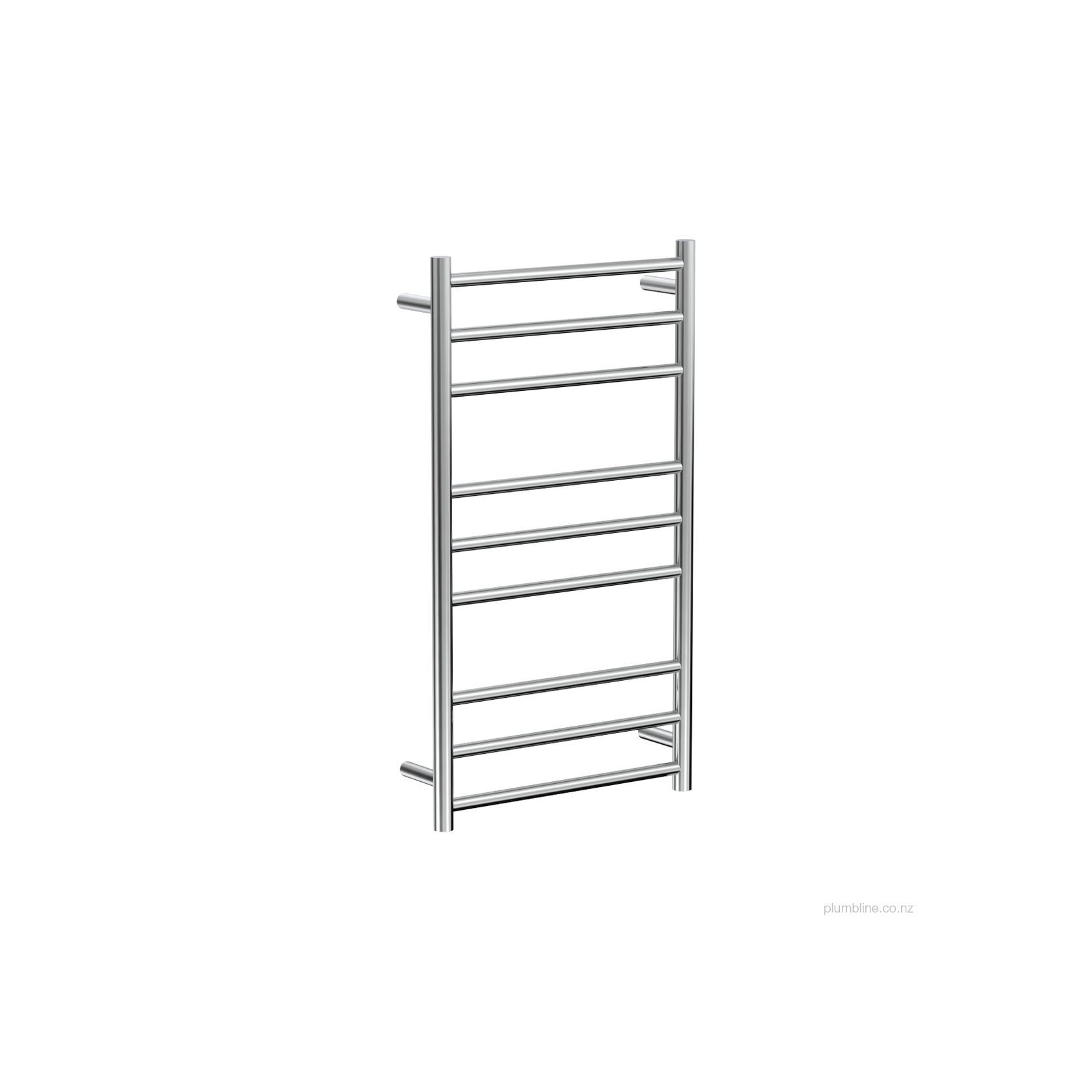 Tube 9 Bar Heated Towel Ladder 90 X 50cm gallery detail image