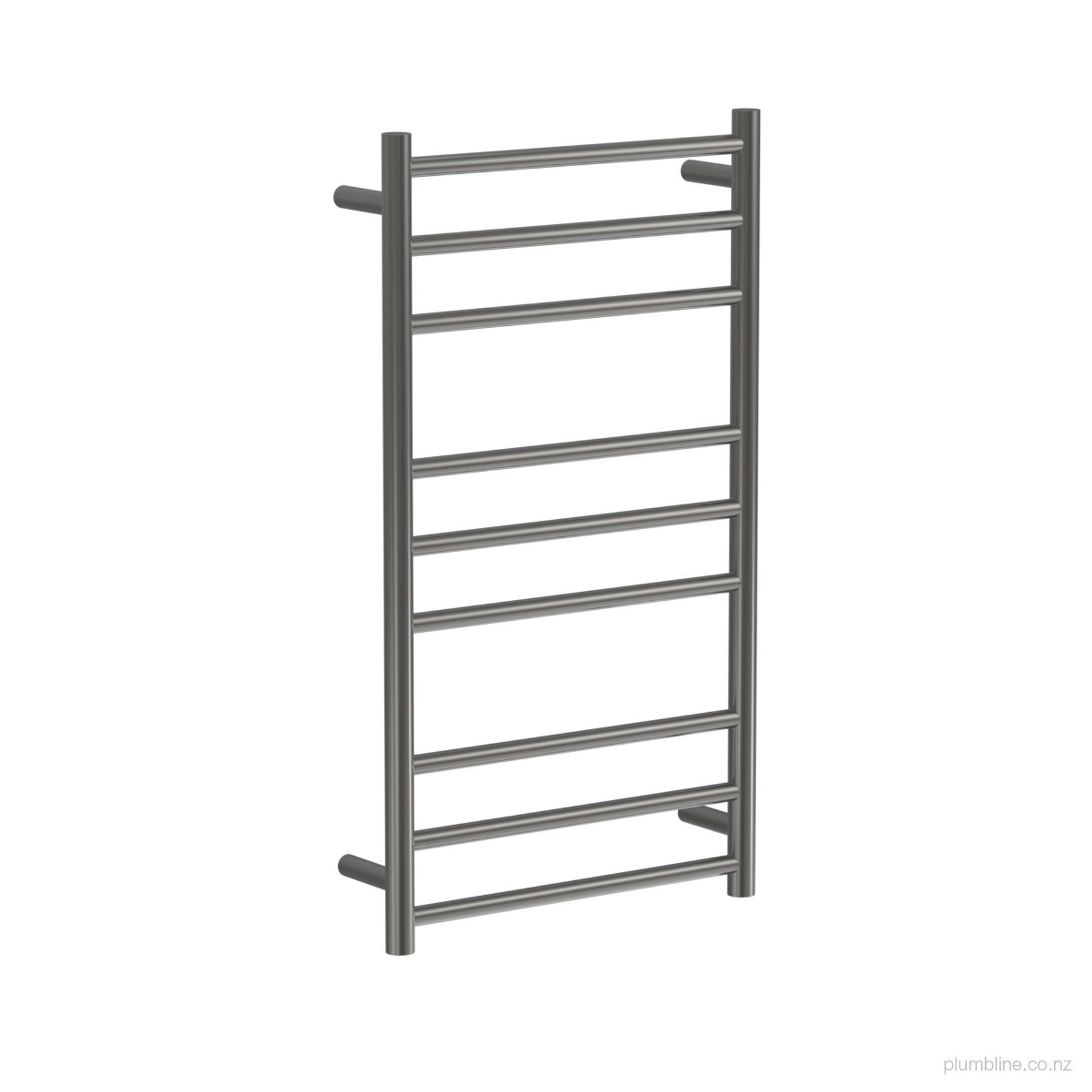 Tube 9 Bar Heated Towel Ladder 90 X 50cm gallery detail image