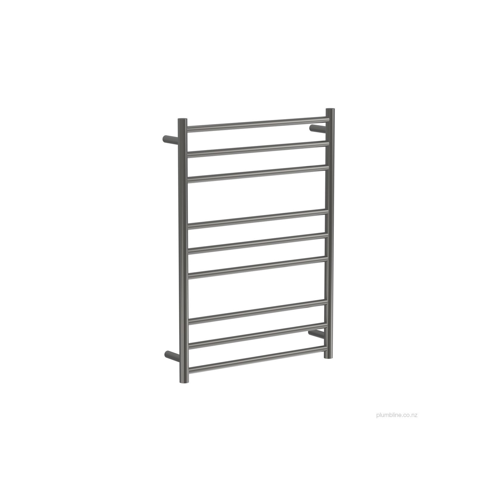 Tube 9 Bar Heated Towel Ladder 90 X 65cm gallery detail image