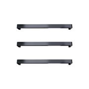 Vera Rounded Heated Towel Bar - 632mm gallery detail image