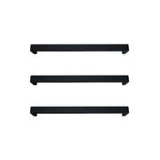Vera Rounded Heated Towel Bar - 632mm gallery detail image
