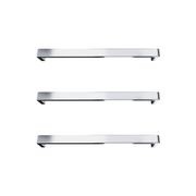 Vera Rounded Heated Towel Bar - 832mm gallery detail image