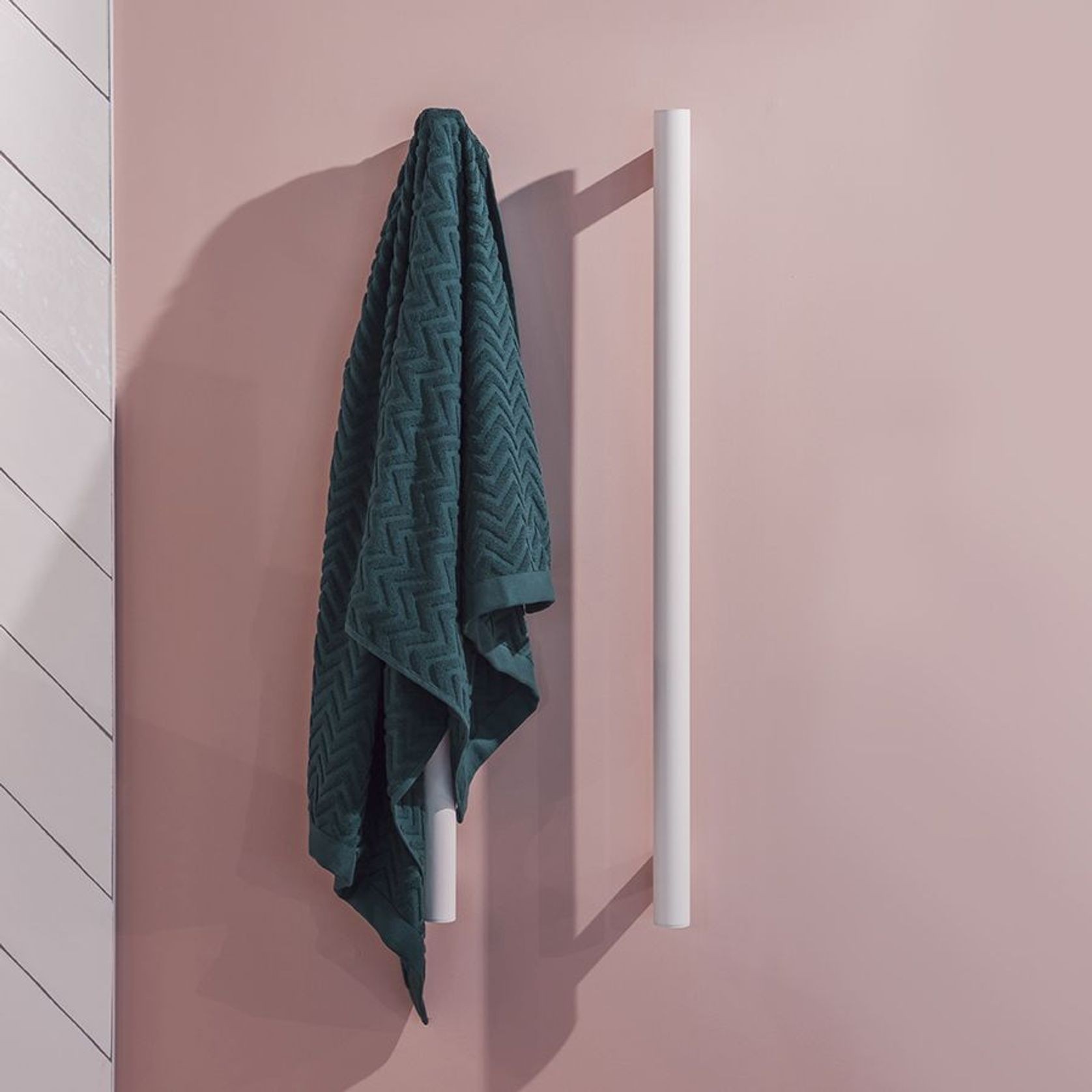 Grab 90 Vertical Heated Towel Rail gallery detail image