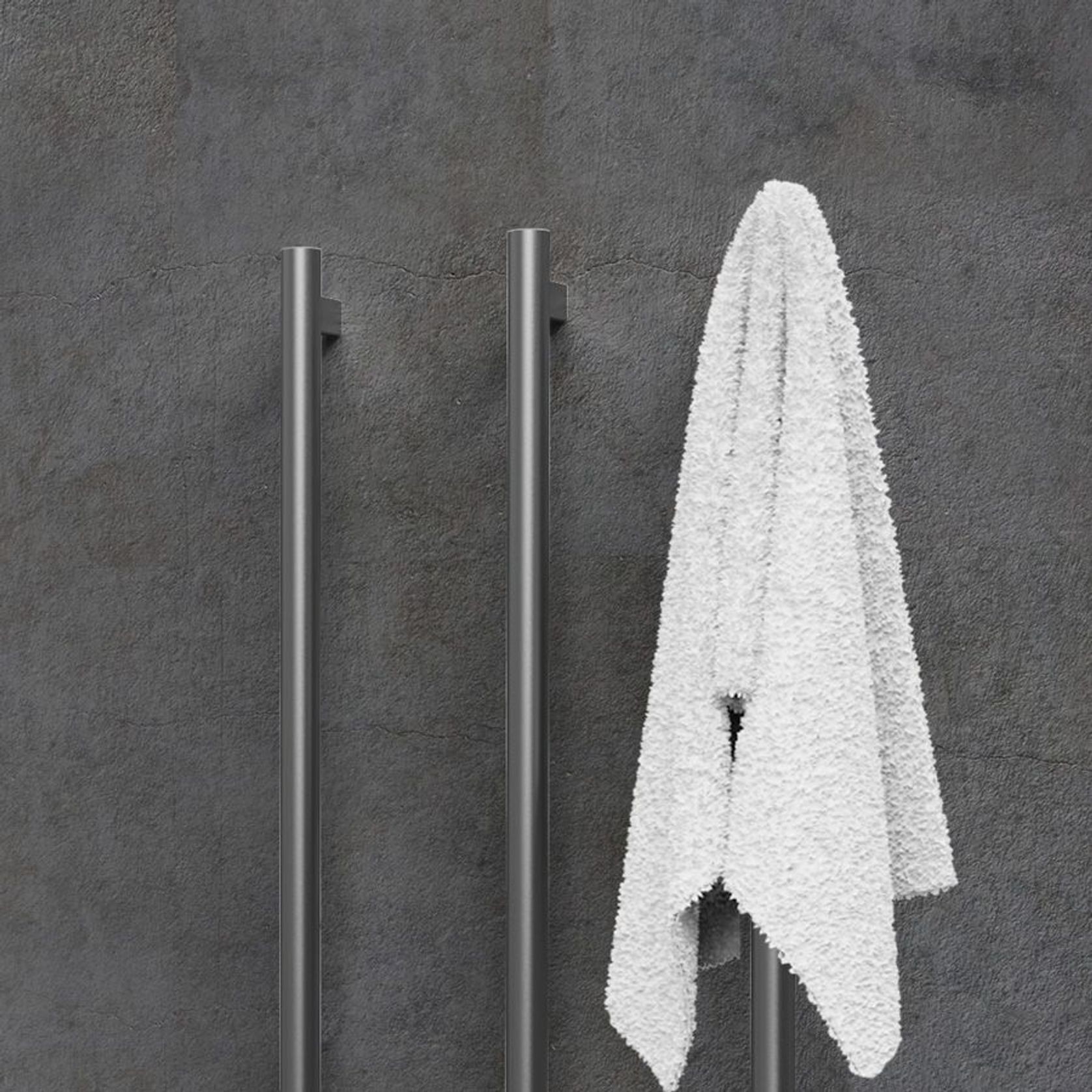 Grab 90 Vertical Heated Towel Rail gallery detail image
