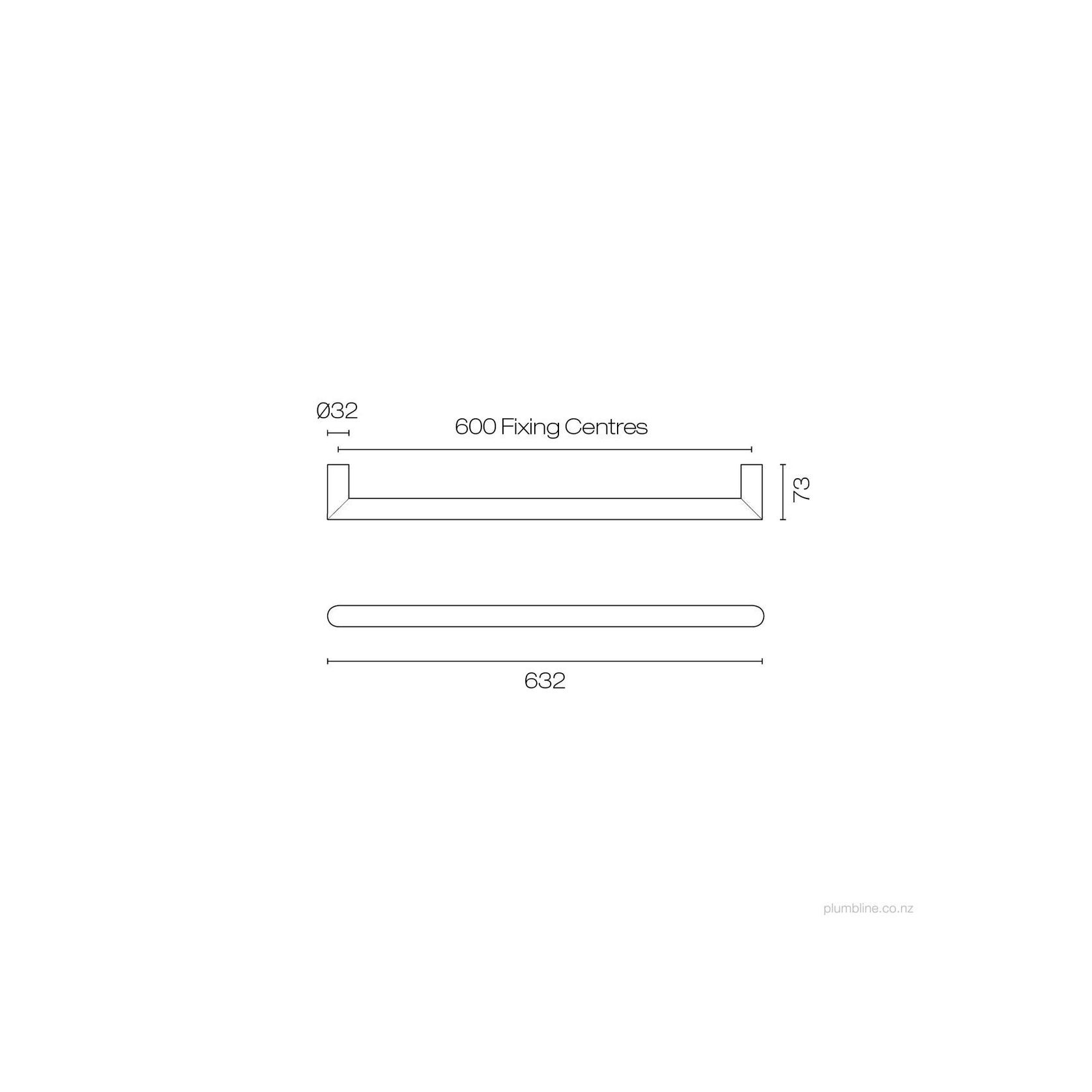 Buddy 65 Heated Towel Rail gallery detail image