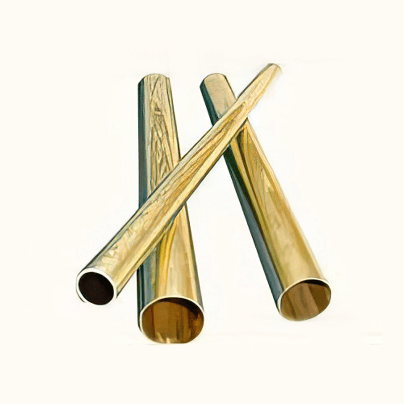 Brass Tube - 1.5" (38.1mm) / Dia 18 Gauge Polished gallery detail image