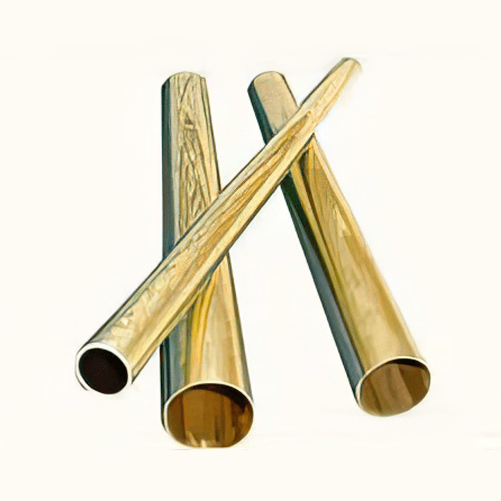 Brass Tube - 1.5" (38.1mm) / Dia 18 Gauge Polished gallery detail image